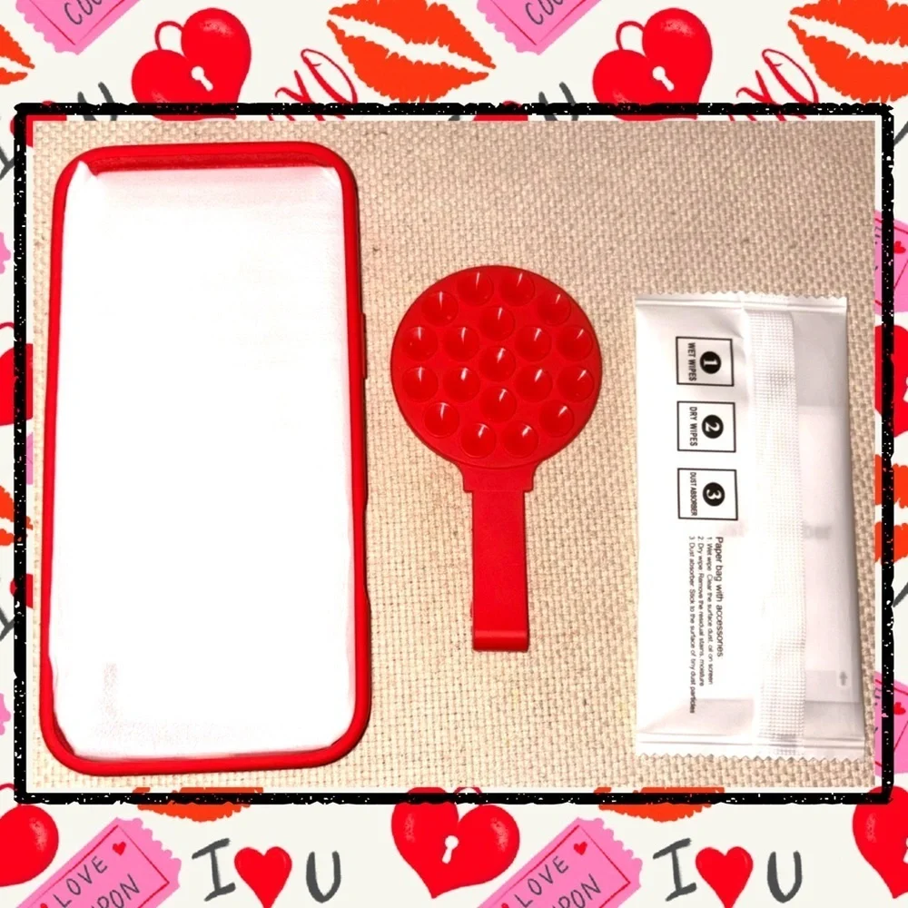 🎈🆕🎈Red Phone Case for iPhone 16 Pro Max